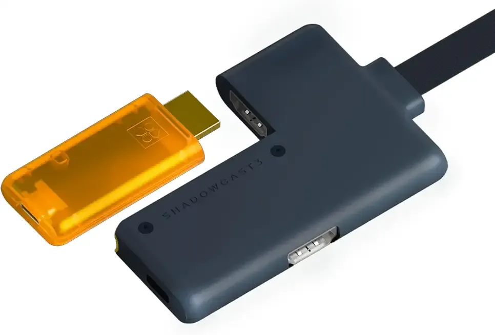 GENKI ShadowCast 3 Pro, 4K60 Capture Card, Zero-Latency HDMI Passthrough USB-C Video Capture Device Compatible with PS5, Xbox Series X/S, Switch, iPad, Laptop, DSLR, Streaming for OBS