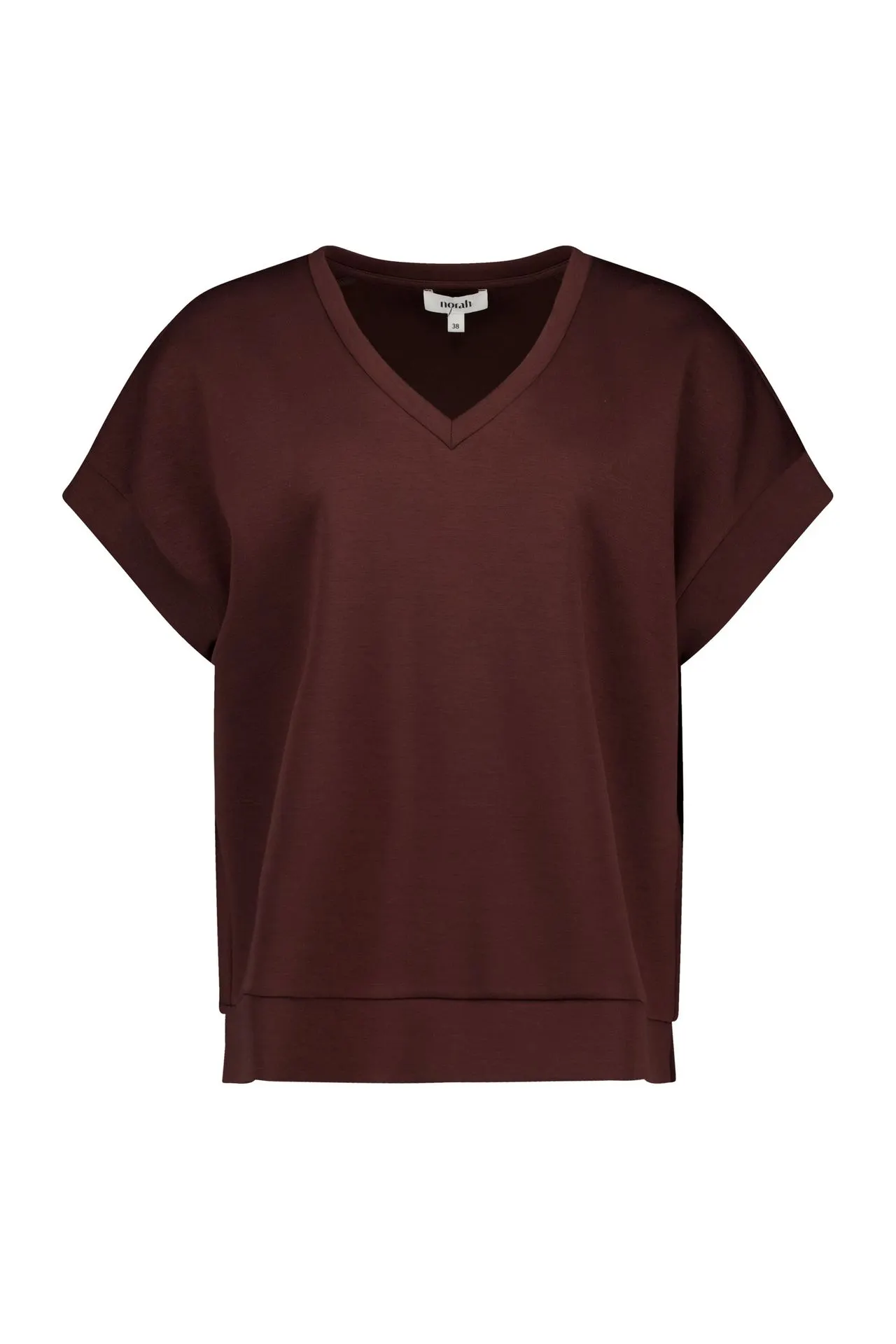 Vive shirt donkerbruin