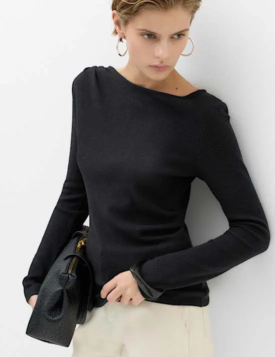Cosy Draped Top