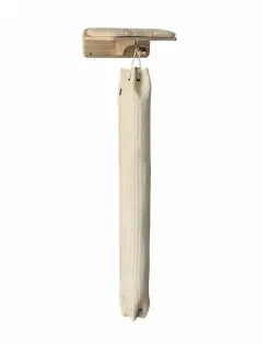 Quapas! Krabpaal Met Klimzak - Krabpalen - 150 cm Natural Beige