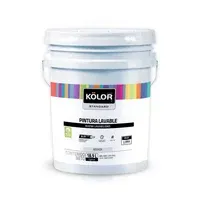 Pintura Para Interior Lavable Blanco Kolor 5 Galones
