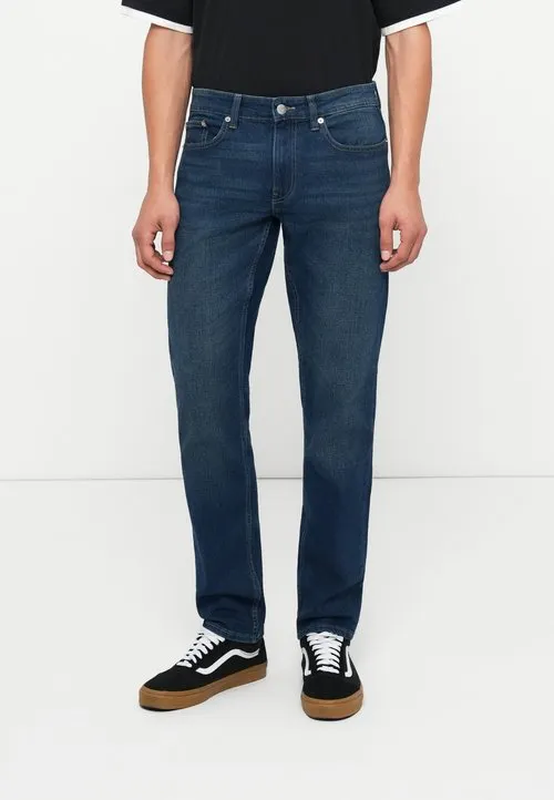 ONSWEFT BOX - Jeans straight leg - dark blue denim