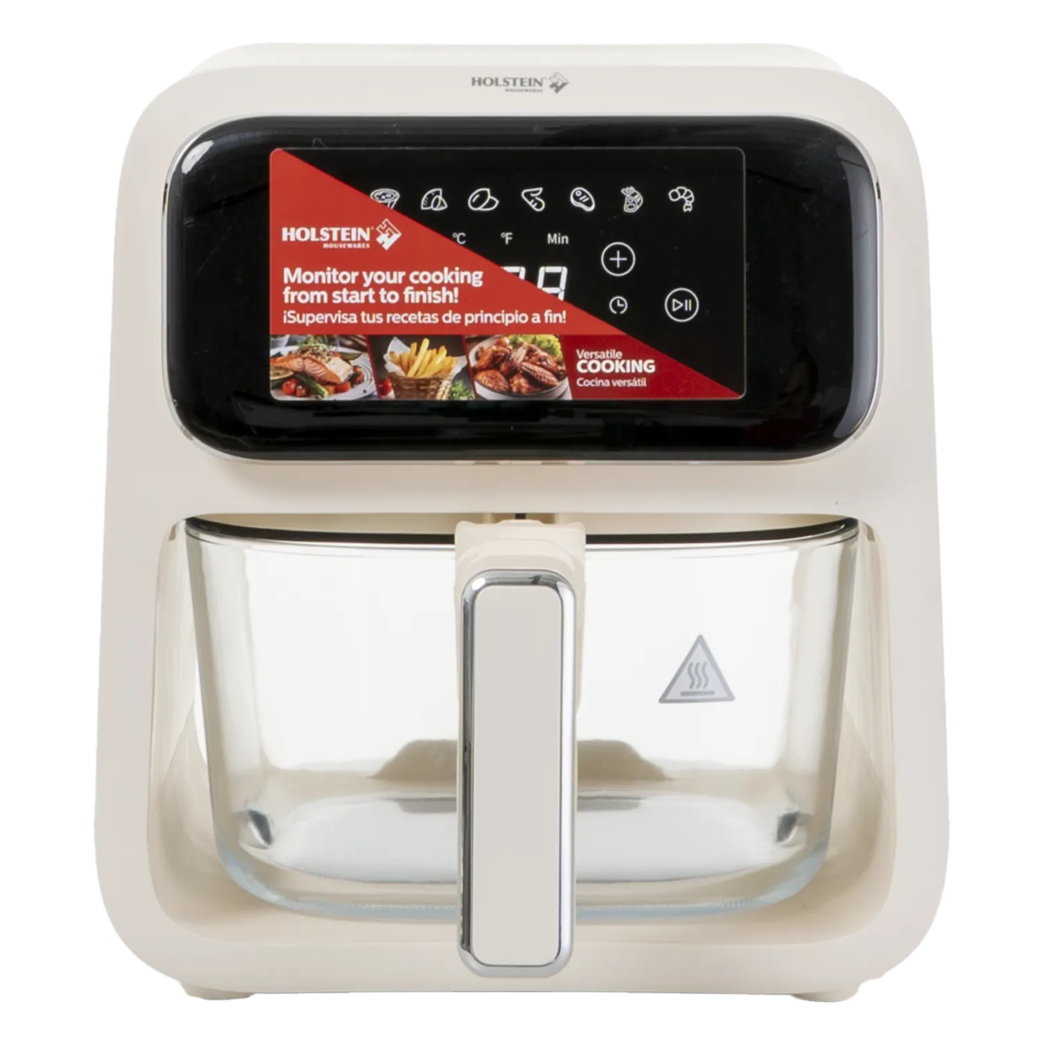 Air Fryer Digital Canasta De Vidrio HOLSTEIN 4 Litros