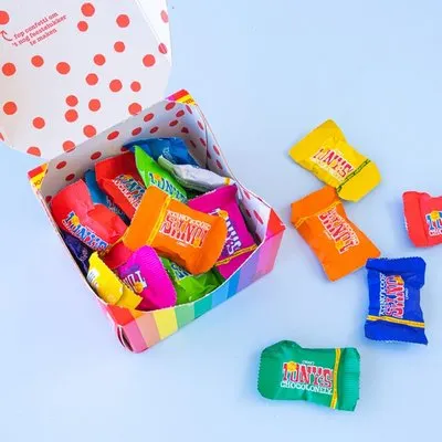 Tony's Chocolonely | Tiny Tony's | Happy Birthday met eigen naam | 200g