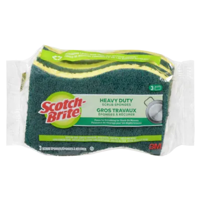 Heavy Duty Sponge, pack of 3