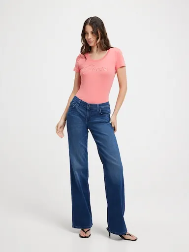 Guess Low Rise Slouchy In Cheval