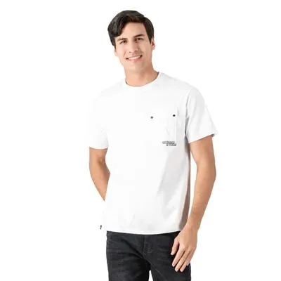 Playera Hummo Hombre Bolsa En Pecho Leyenda En Espalda