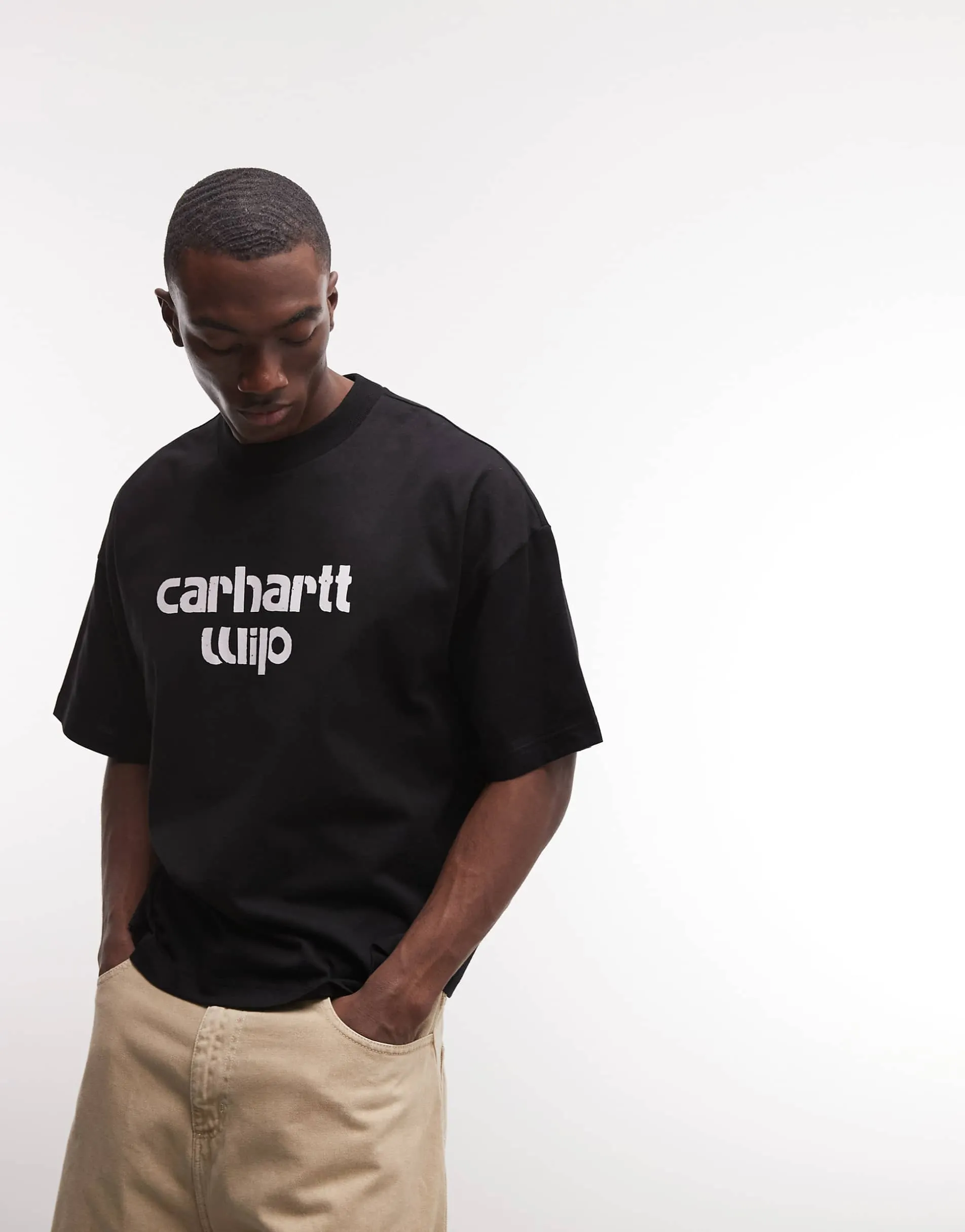 Carhartt WIP archive t-shirt in black
