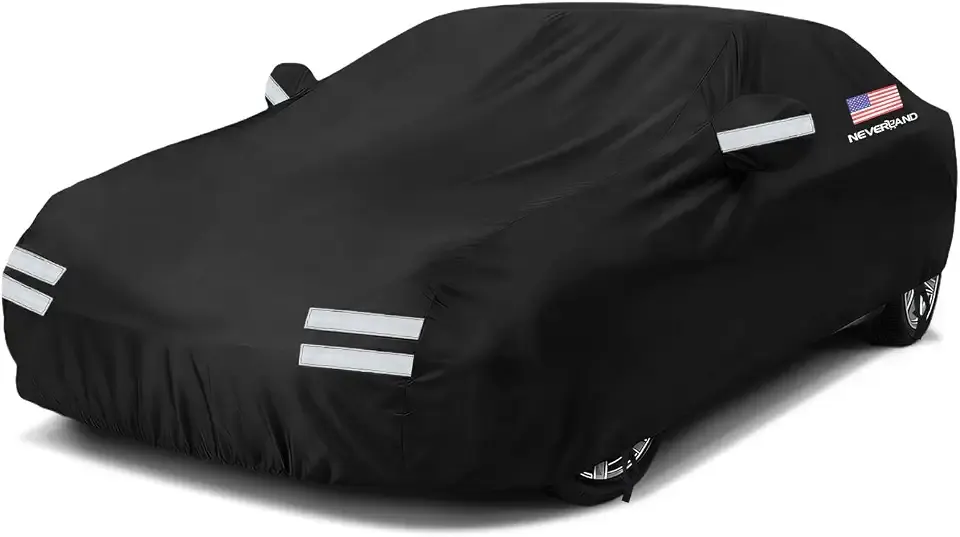NEVERLAND Car Cover Waterproof All Weather Fits Sedan 183''Lx70''Wx59''H