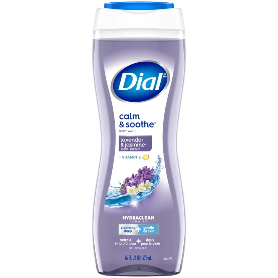 Dial Lavender & Jasmine Body Wash, 12 oz. Assorted
