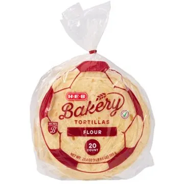 H-E-B Bakery Flour Tortillas, 20 ct