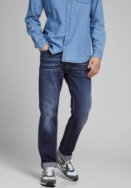 CLARK ORIGINAL - Jeans straight leg - blue denim