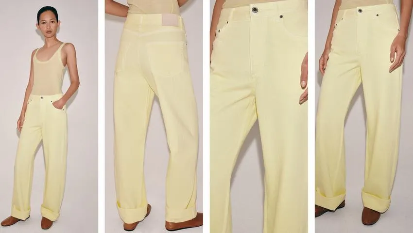 ZW COLLECTION MID-WAIST BAGGY JEANS