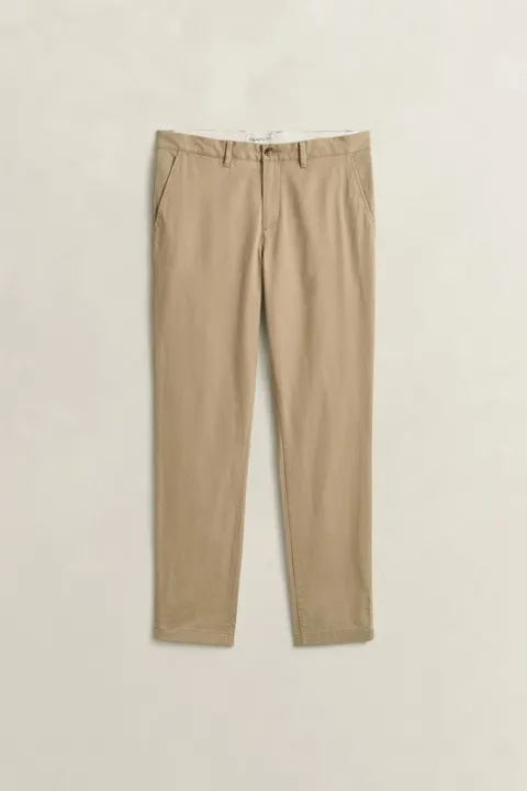 Klassiske chinos i slim fit