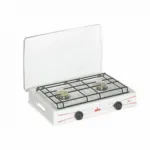 Cocineta A Gas Con Tapa Bari ECOLINE 2 Quemadores