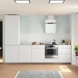 Cocina en kit DELINIA iD Tokyo blanco mate 300 cm