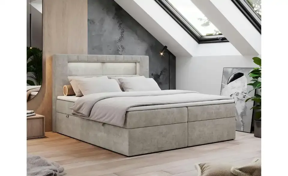 Boxbett mit Bettkasten Gold 5