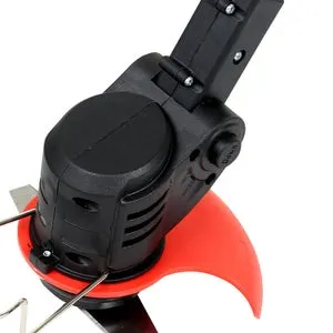 Decespugliatore a batteria 21V con 2 batterie, tagliabordi senza fili con lame multiple