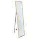 Miroir psyché sur pied inclinable bois naturel 35x...