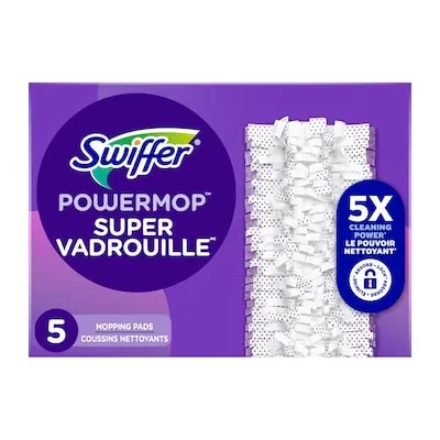 PowerMop Multi-Surface Mopping Pad Refills, 5 count