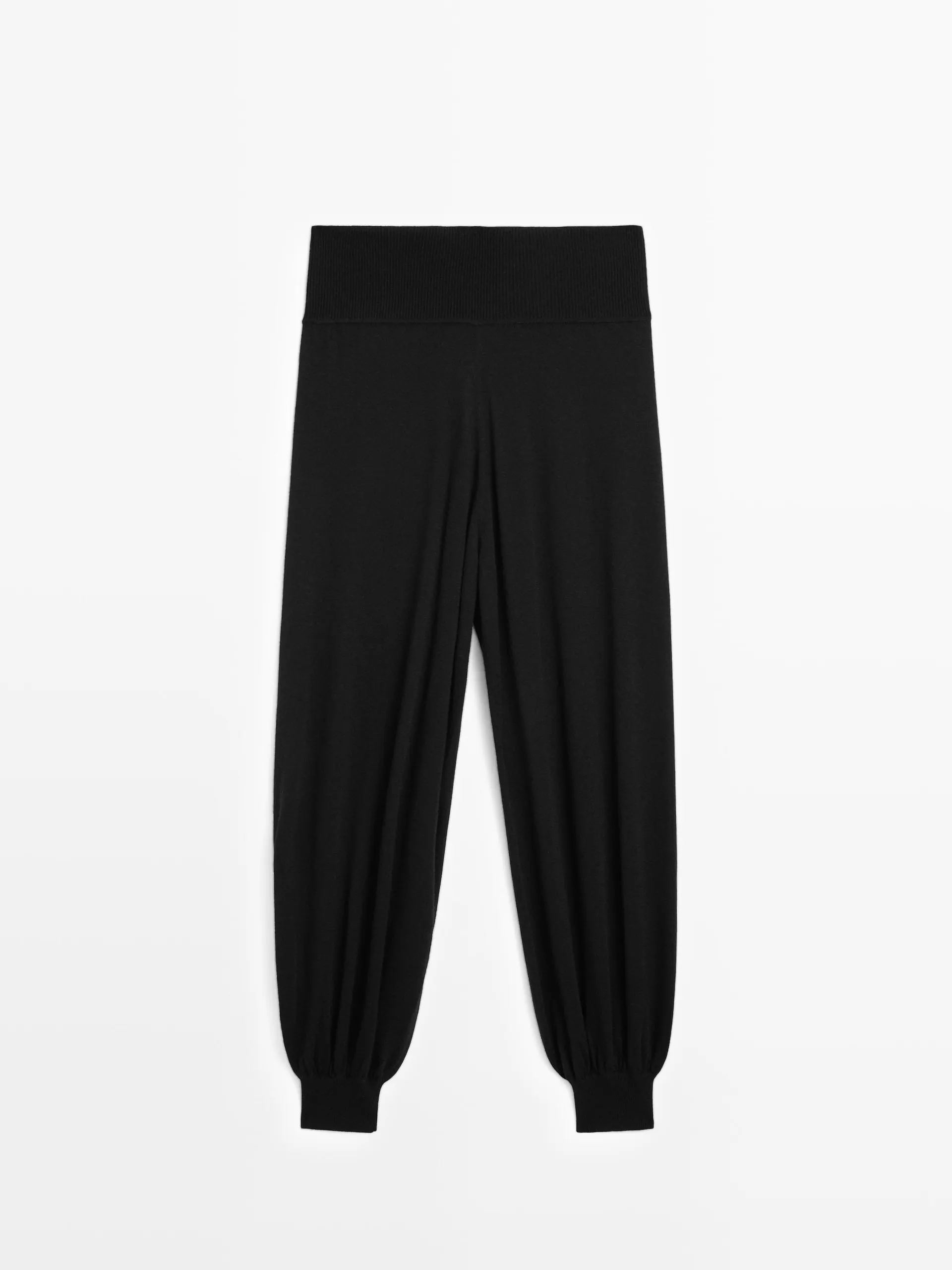 Tricot pofbroek van wolmix