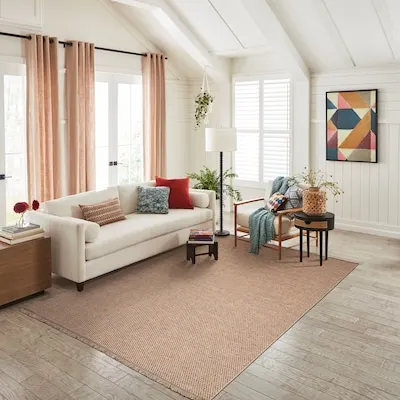 Crimson Treasure Flatweave Multicolor Rectangular Indoor/Outdoor Solid Bohemian/Eclectic Throw rug