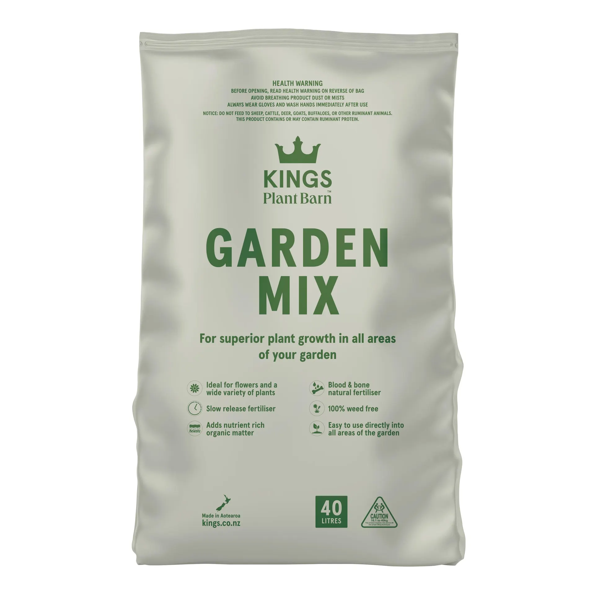 Kings Garden Mix - 40L