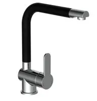 SCHÜTTE Spültischarmatur RIO Chrom/Schwarz matt