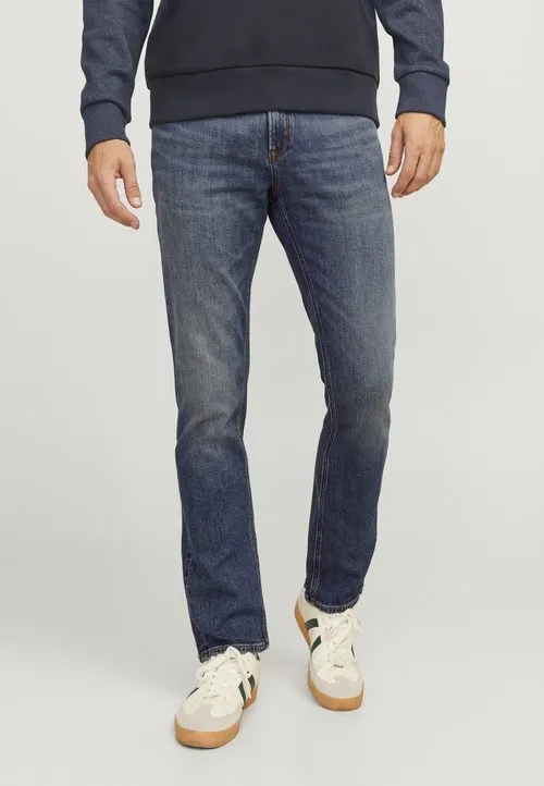 JJICLARK JJORIGINAL - Jeans straight leg - blue denim