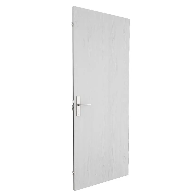 Kit Puerta De Acceso Madera 100x235cm Rob Blanco