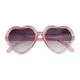 Lunettes de soleil enfant fantaisie verres cœur