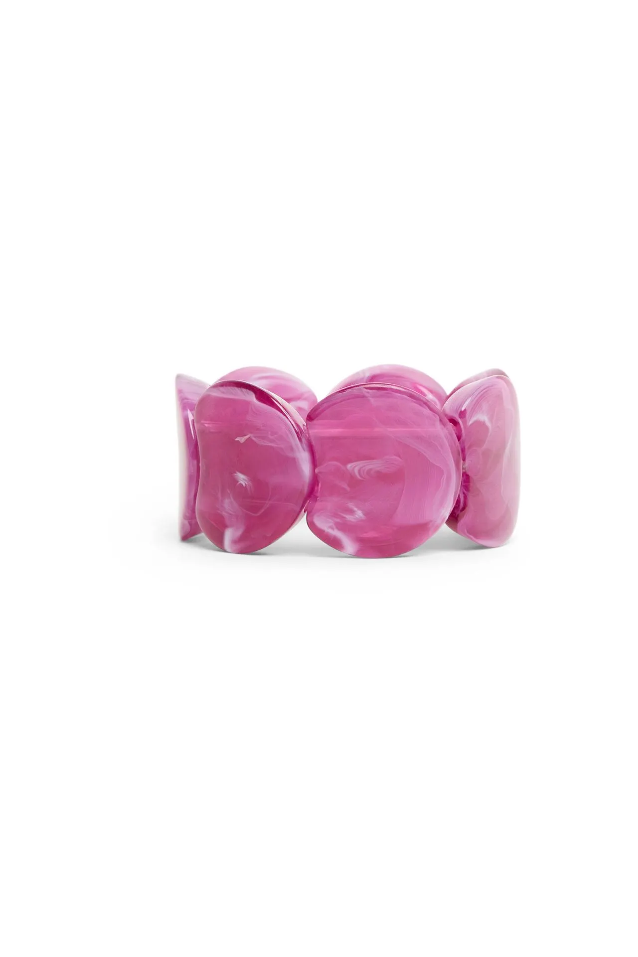 Paarse kralen armband