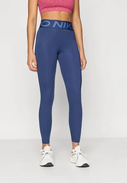 Nike Performance Tights - midnight navy/white