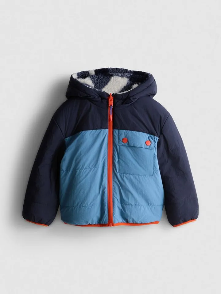 1–9 ans | Doudoune réversible zippée