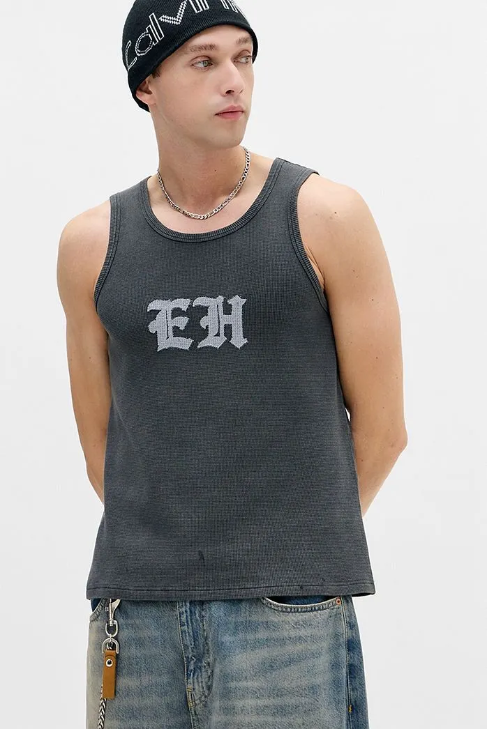 Canotta Gotica a Nido d'Ape Nera Esclusiva UO Ed Hardy