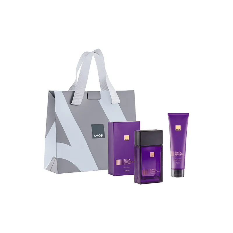 Presente Avon Black Essential Charm Especial