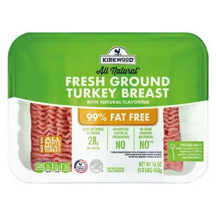 Fresh 99% Lean Ground Turkey, 16 oz