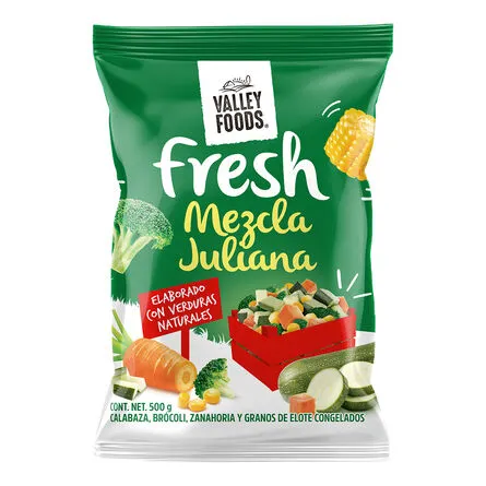 Vegetales congelados mezcla Juliana Valley Foods Fresh 500 g
