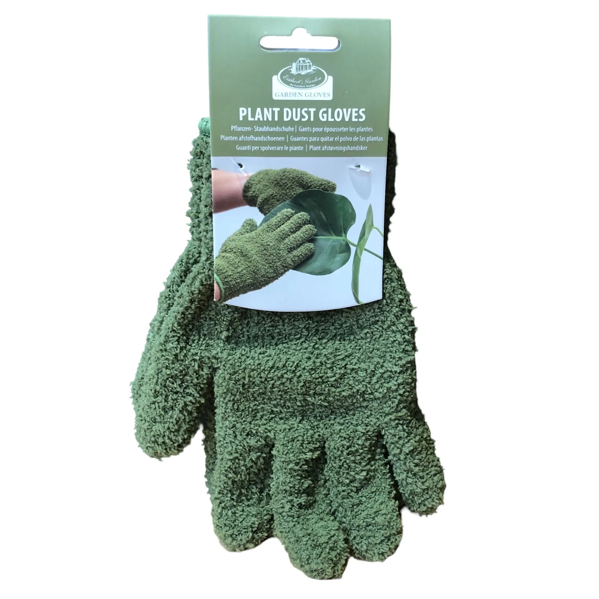 Plant Dust Gloves Green