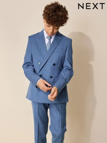 Blue Tailored Fit Suit Jacket (3-16yrs)