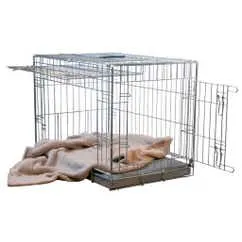 Metalen Draadkooi met schuifdeur 76 x 48 x 54 cm