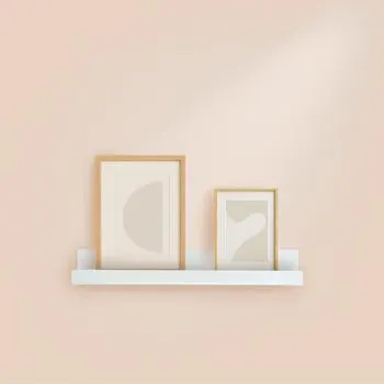 Wandplank ONNIO Opkant Wit B80