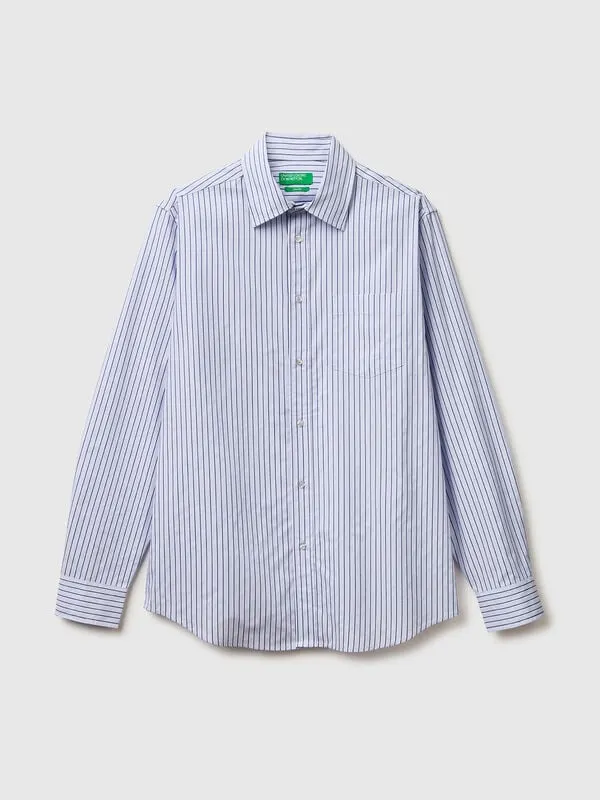 Slim fit shirt with pocket