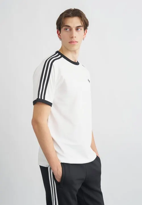 TEE - T-shirts med print - cloud white