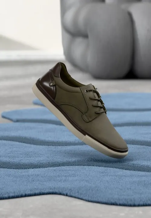 DUSTER B E D FOAM - Snøresko - khaki