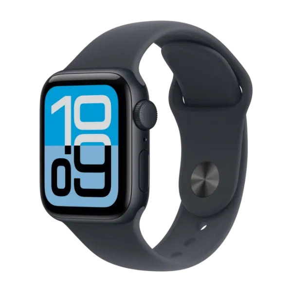 Apple Watch SE 3 GPS 40 mm midnatt aluminum, midnatt sport band - S/M