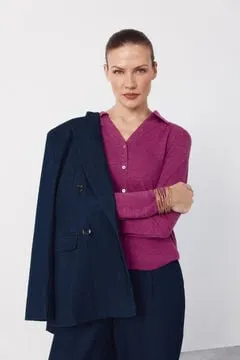 Camisa punto elástico