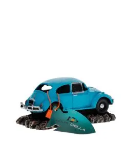 Aqua Della Classic Car Duits - Ornament - Blauw