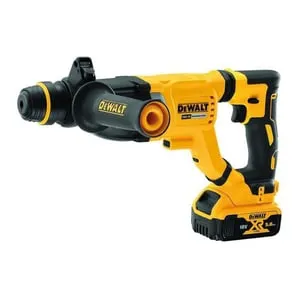Trapano a percussione DEWALT SDS-Plus XR 18V ​​5aH Li-ion - 3 Joule - Ø28 mm - in scatola con batteria e caricabatterie - DCH263P1-QW