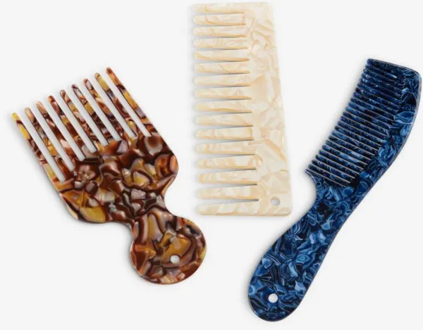 KULLTORP Haarkam set KULLTORP 3st/pk assorti